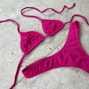 COPY - COPY - Fuchsia Bikini Set